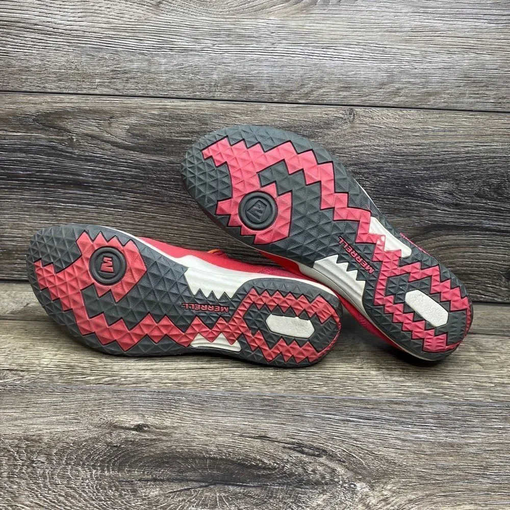 Merrell Lorelei Twine Women's Fabric Sneakers Raspberry Athletic Shoes Sz 6